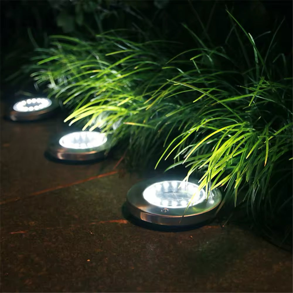 Pack 4 Luces Solares de Jardín