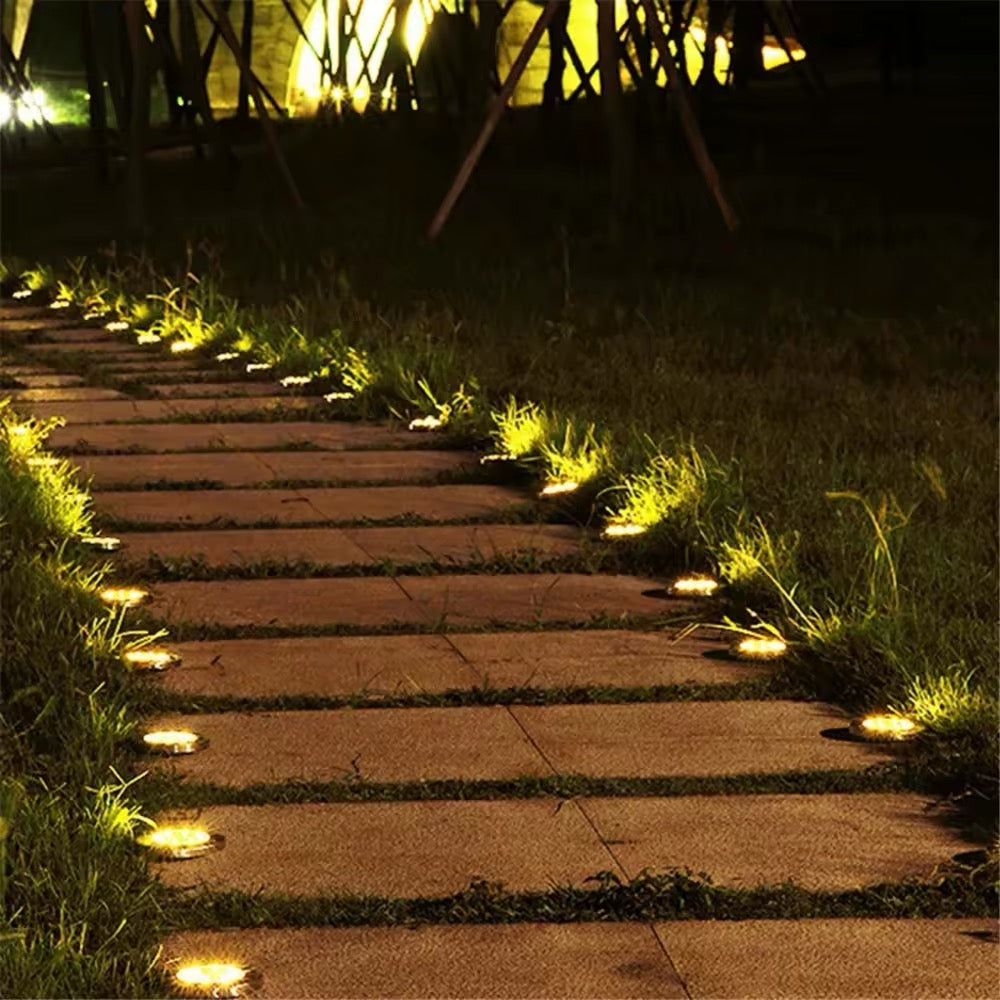 Pack 4 Luces Solares de Jardín
