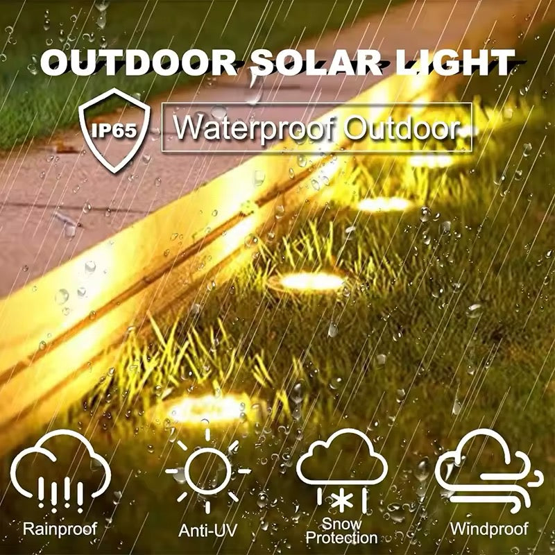 Pack 4 Luces Solares de Jardín